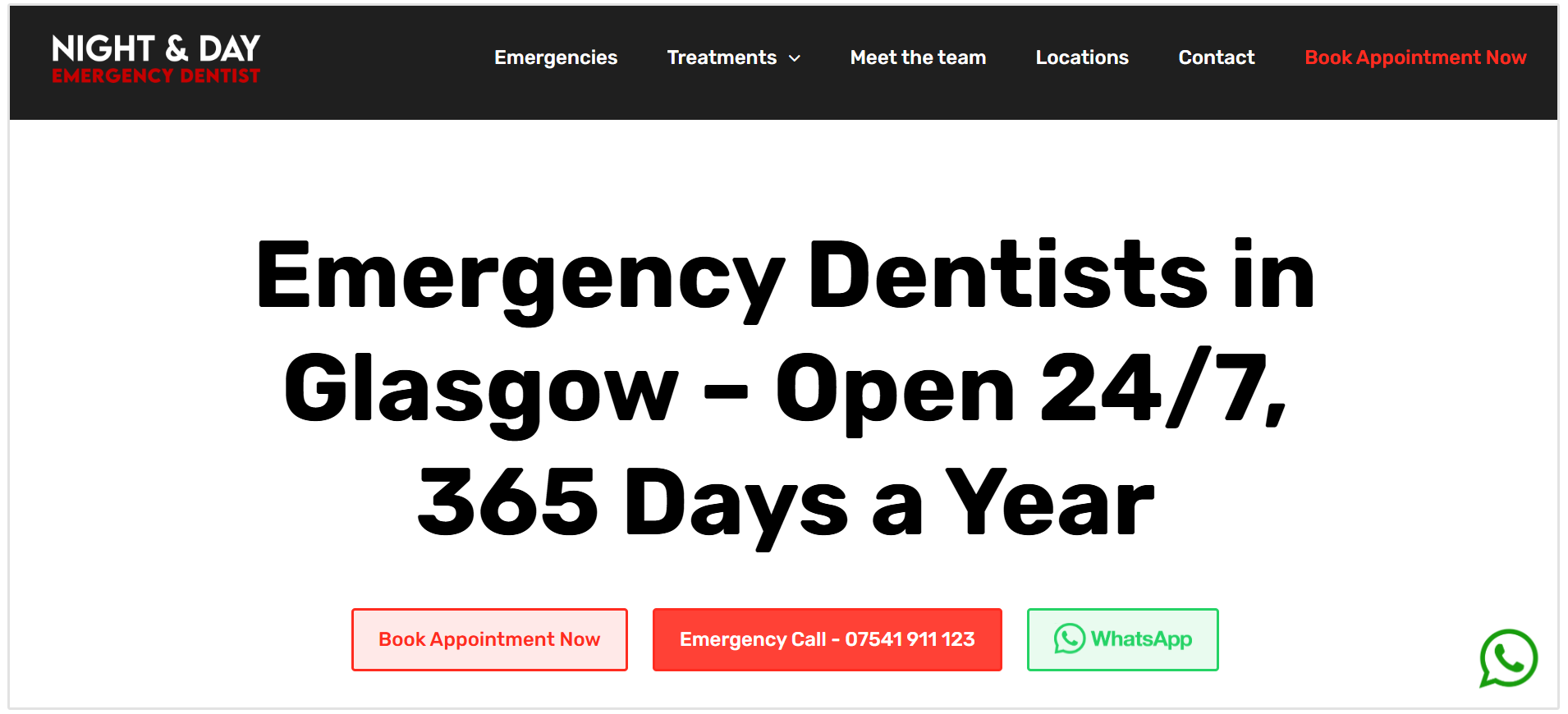 Glasglow emergency dentist